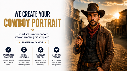 personalised-cowboy-portrait-framed-canvas-shopify-hero-banner.webp