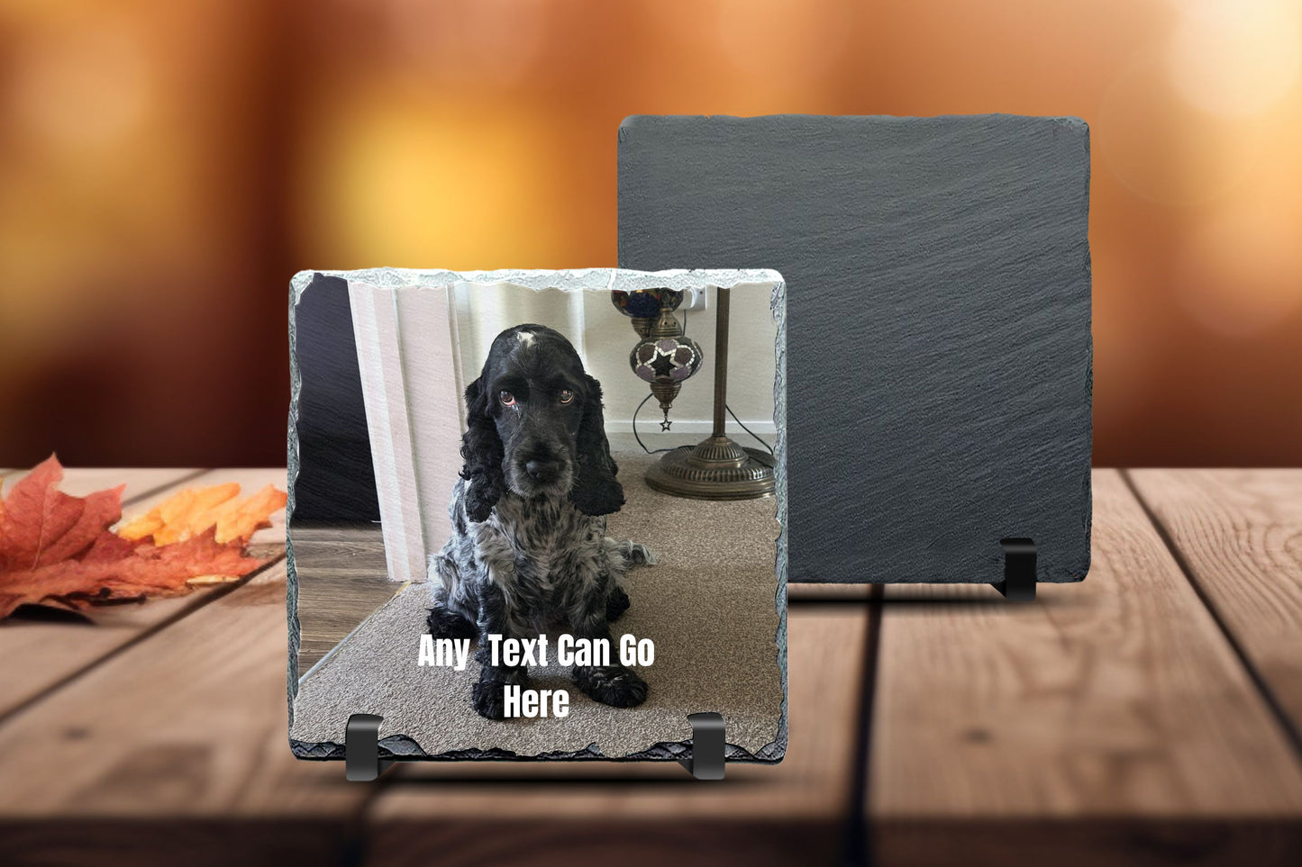 Custom Personalised Photo Slate Print – Your Custom Picture Printed on Natural Stone