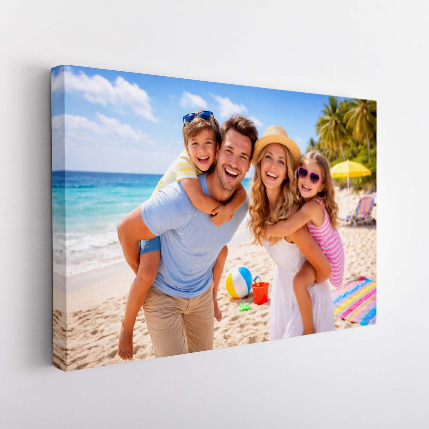 Custom Personalised Framed Canvas Print from Your Photo Picture