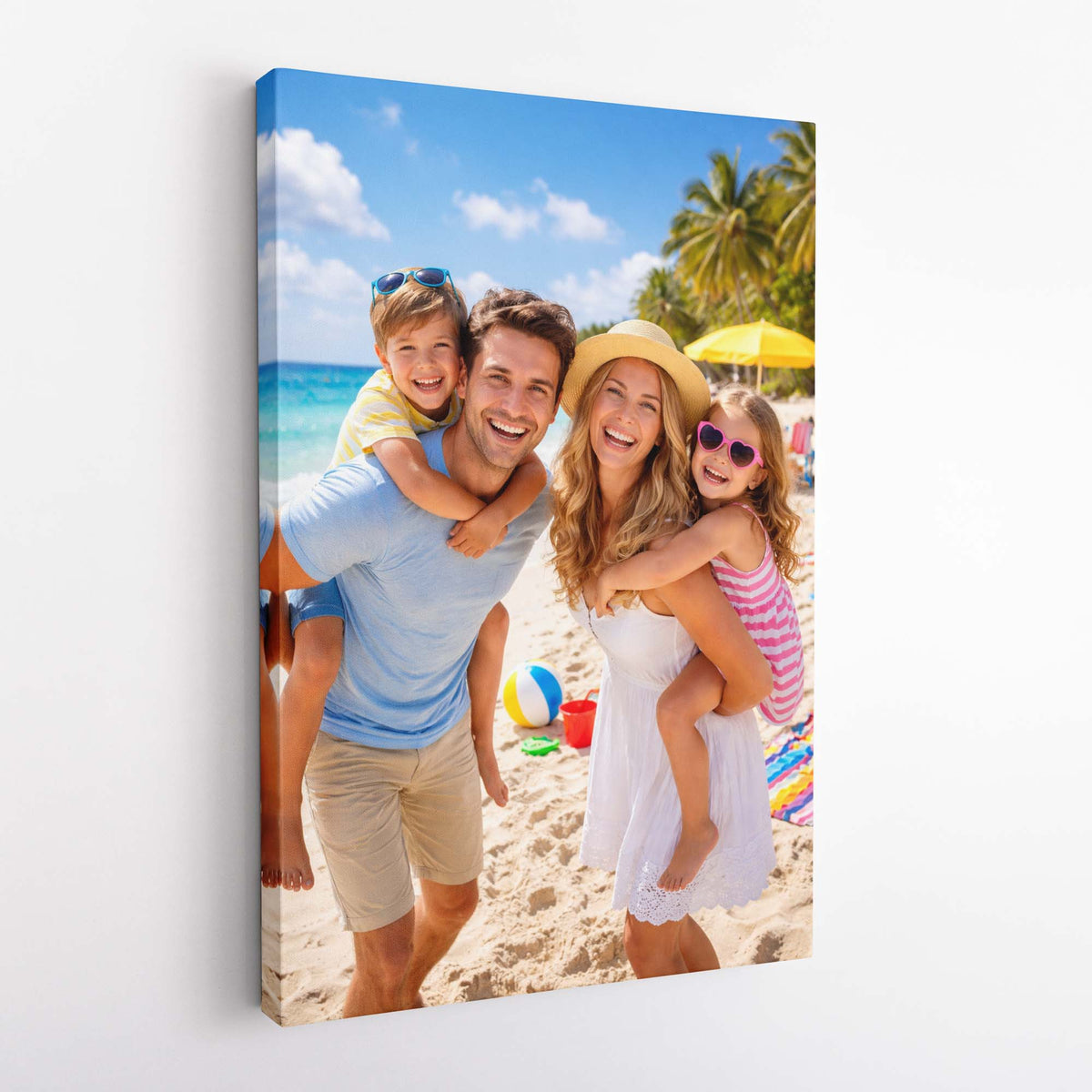 Custom Personalised Framed Canvas Print from Your Photo Picture